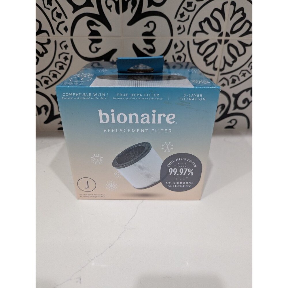 New Bionaire Genuine True HEPA 360 Air Filter for Holmes Air Purifier Filter (J)